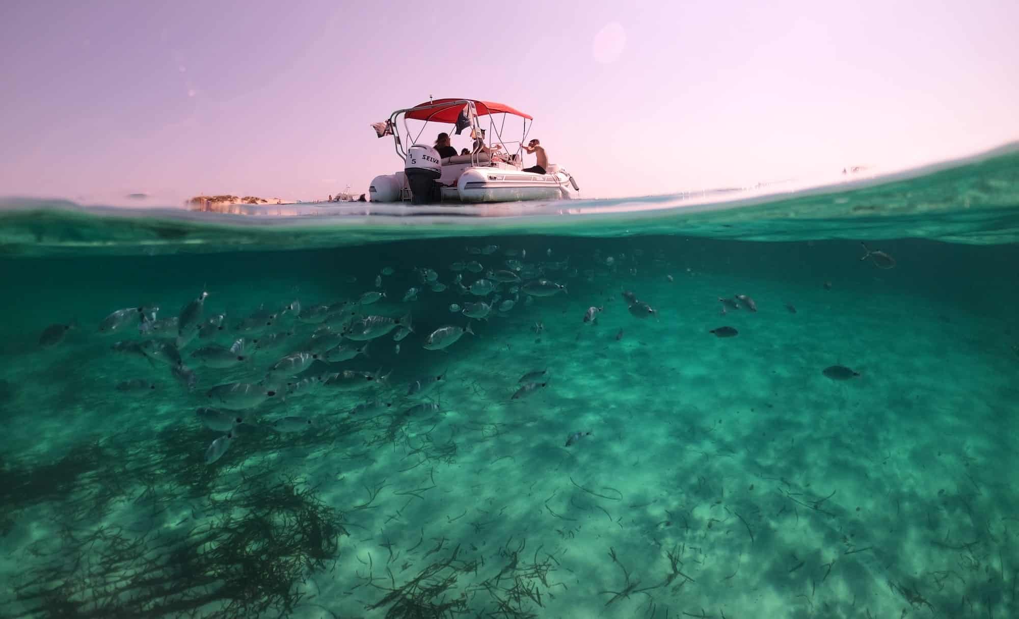 Ibiza cystal clear water